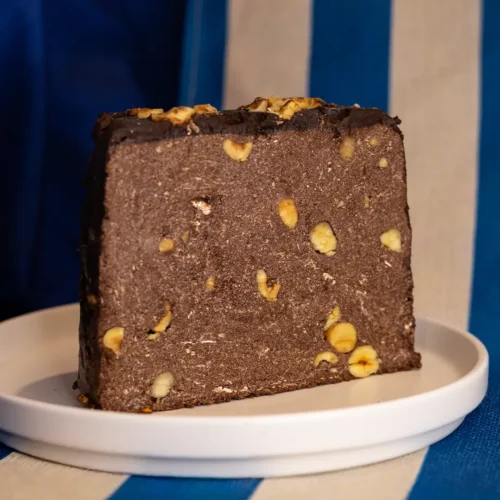 Chałwa sezamowa Premium z czekoladą i orzechem laskowym