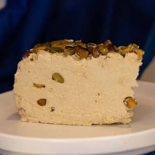 Chałwa sezamowa pistacjowa