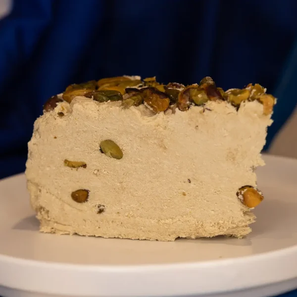 Chałwa sezamowa pistacjowa