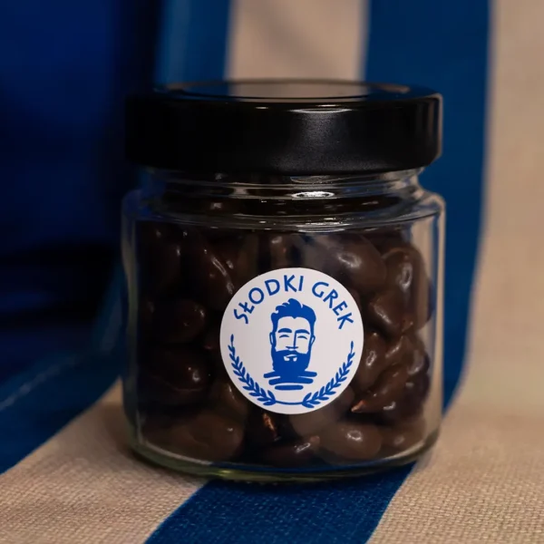 Orzechy arachidowe w gorzkiej czekoladzie