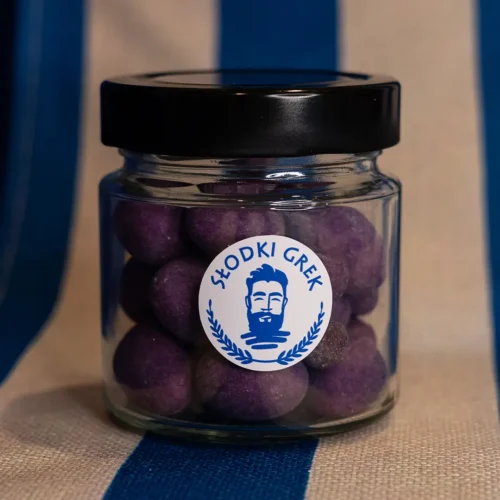 Migdały w czekoladzie borówkowej