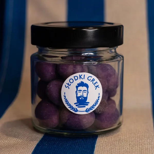 Migdały w czekoladzie borówkowej